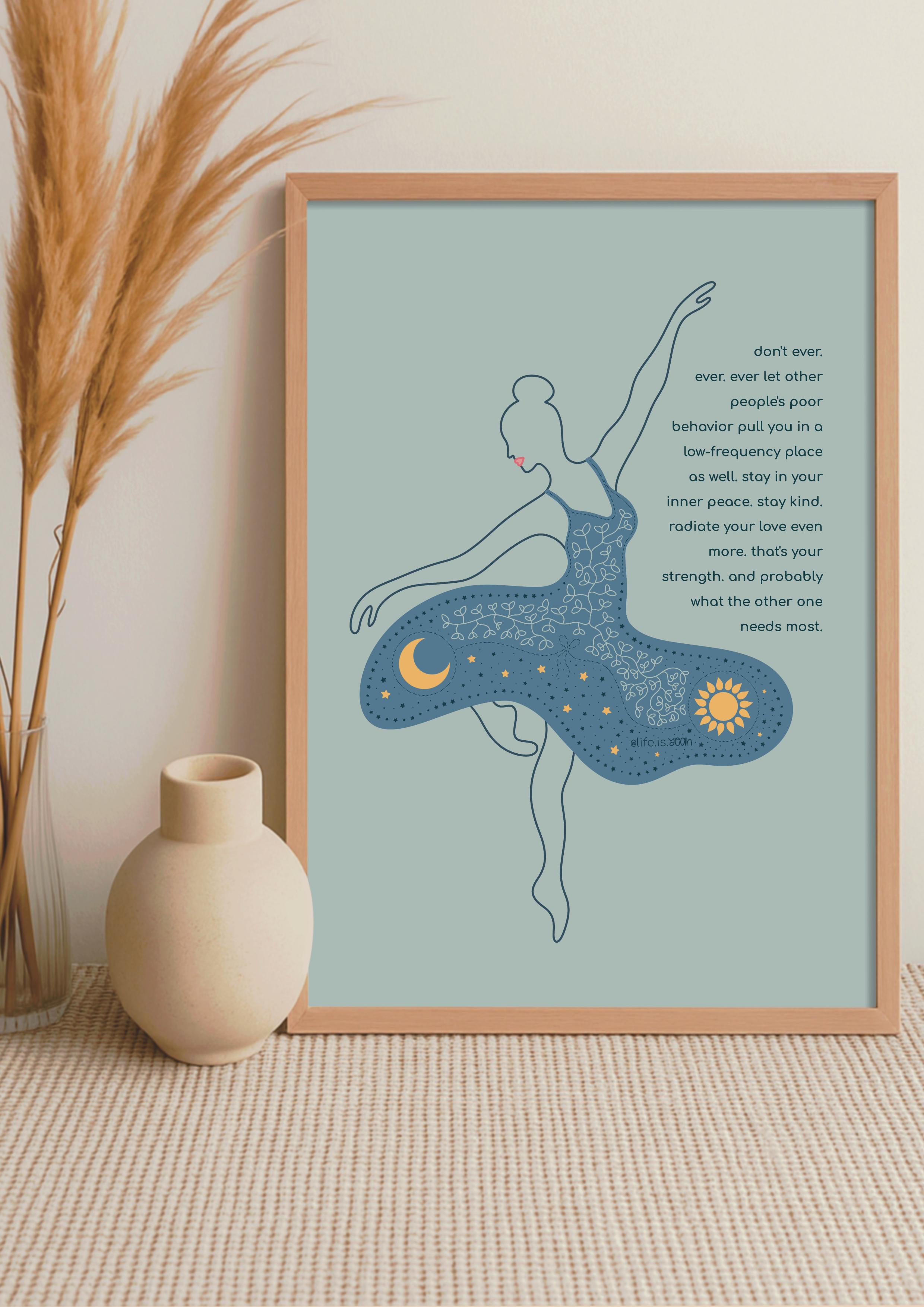 art print *stay kind*