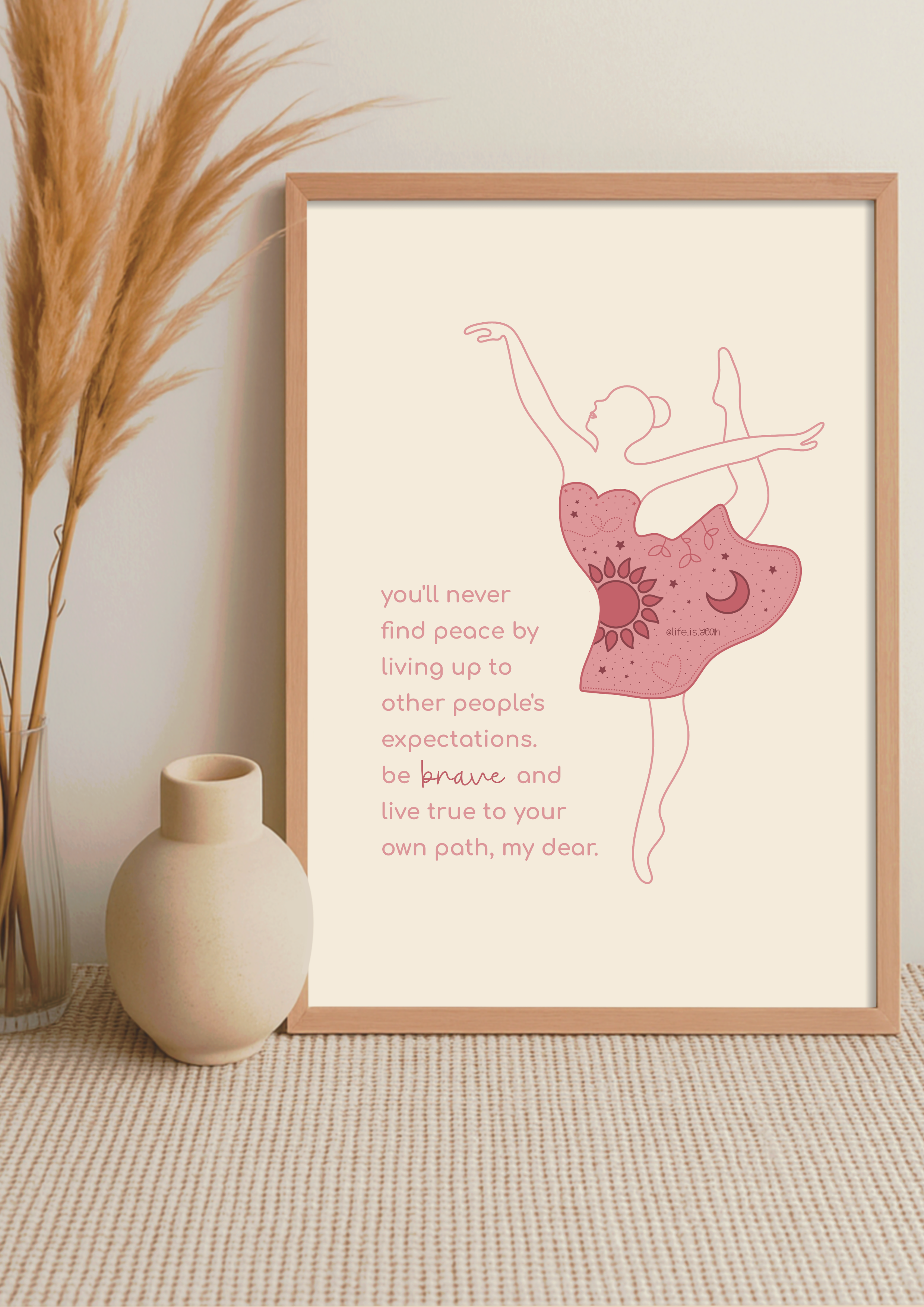 art print *brave*