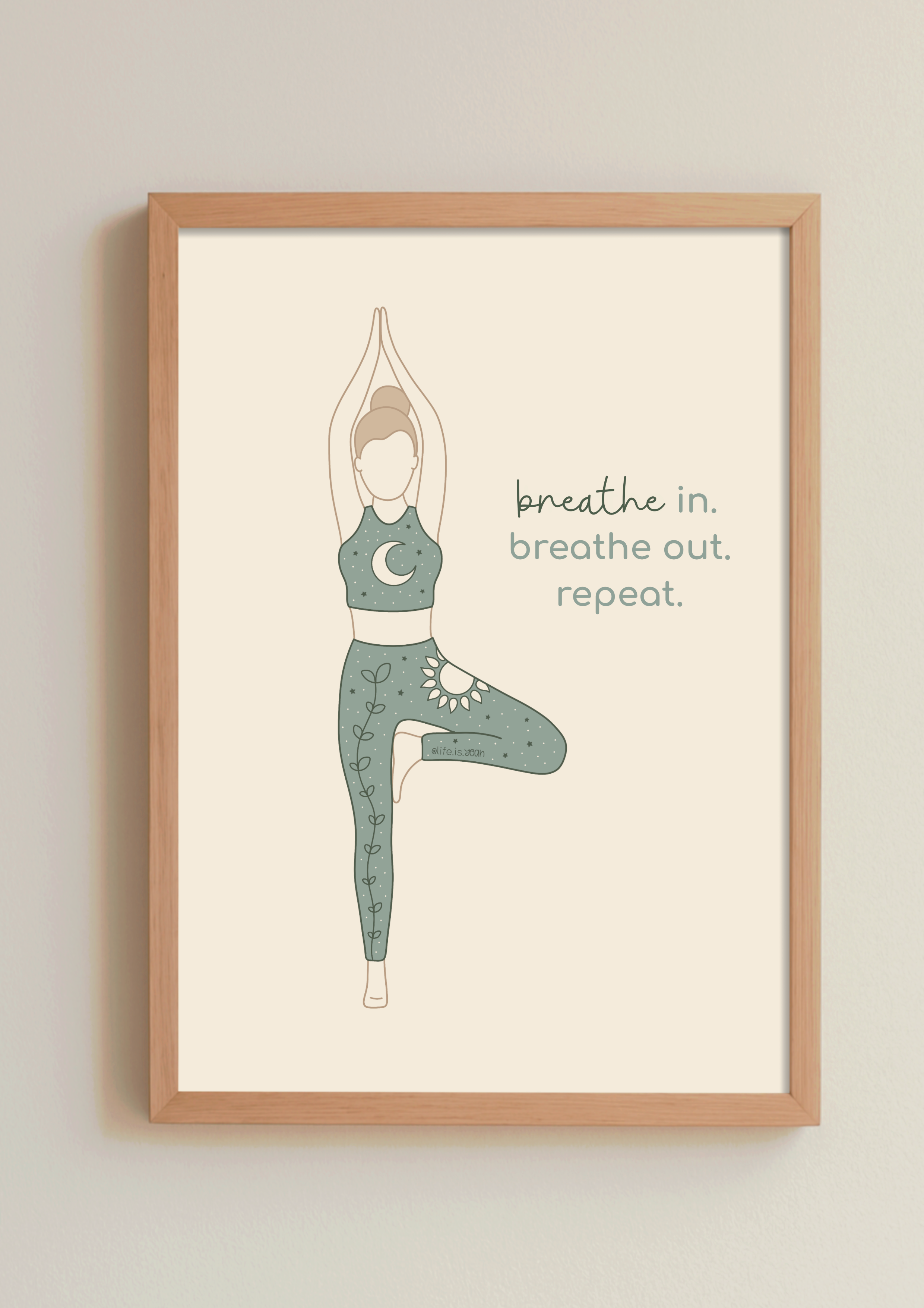 art print *breathe*