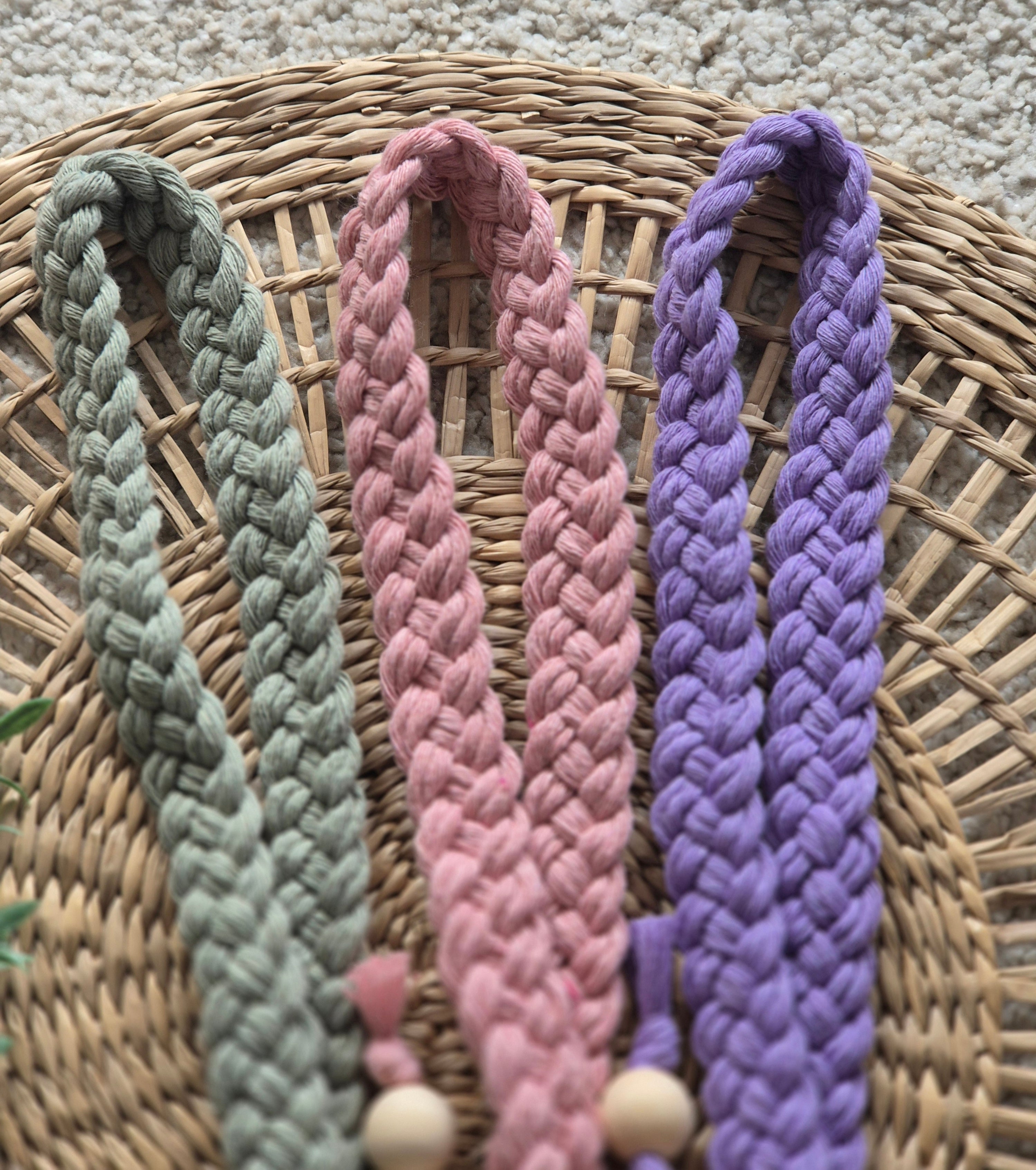 macramé lanyard - long