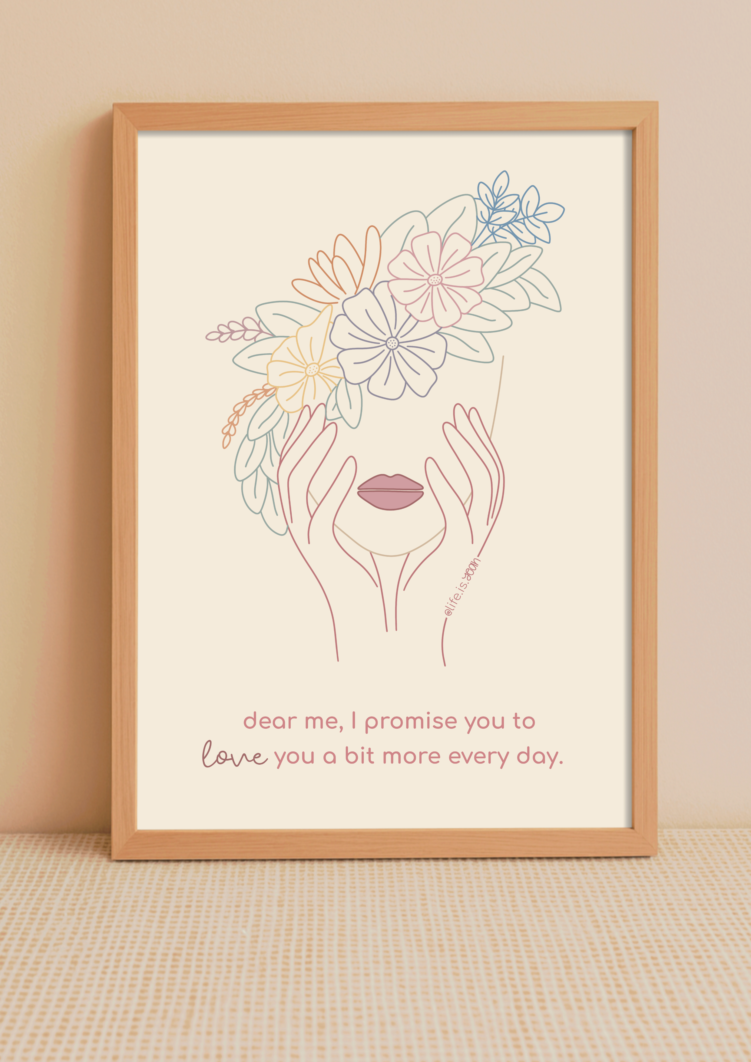 art print *dear me*