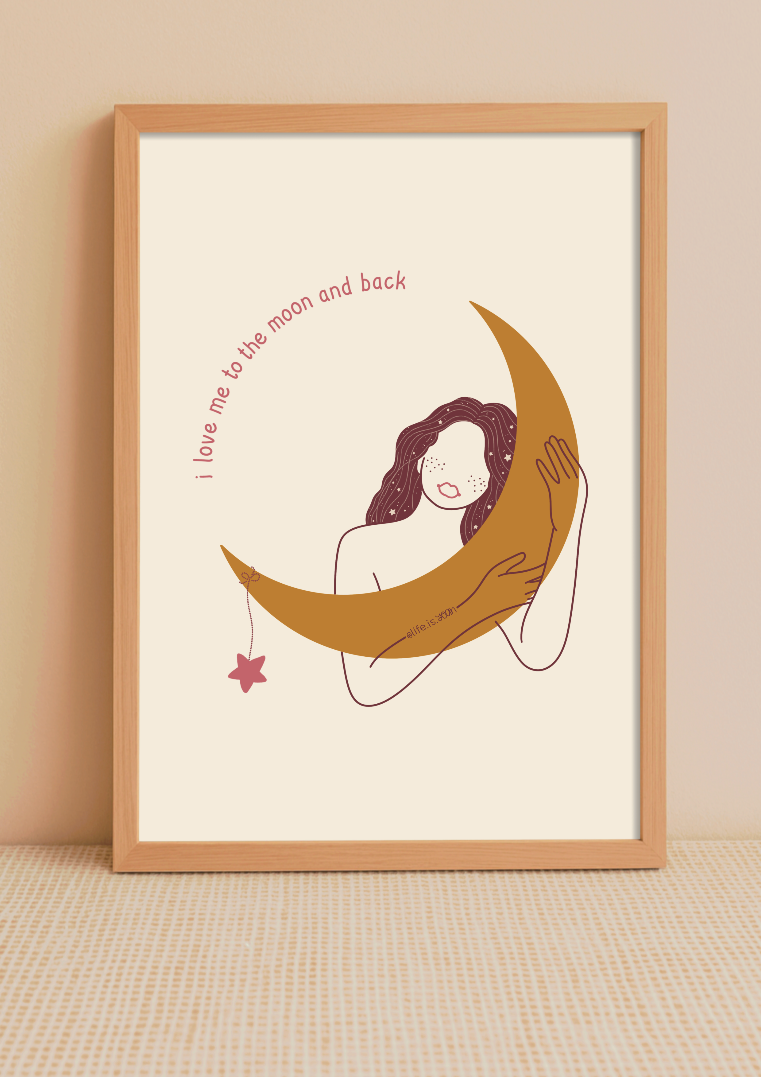 art print *love myself*