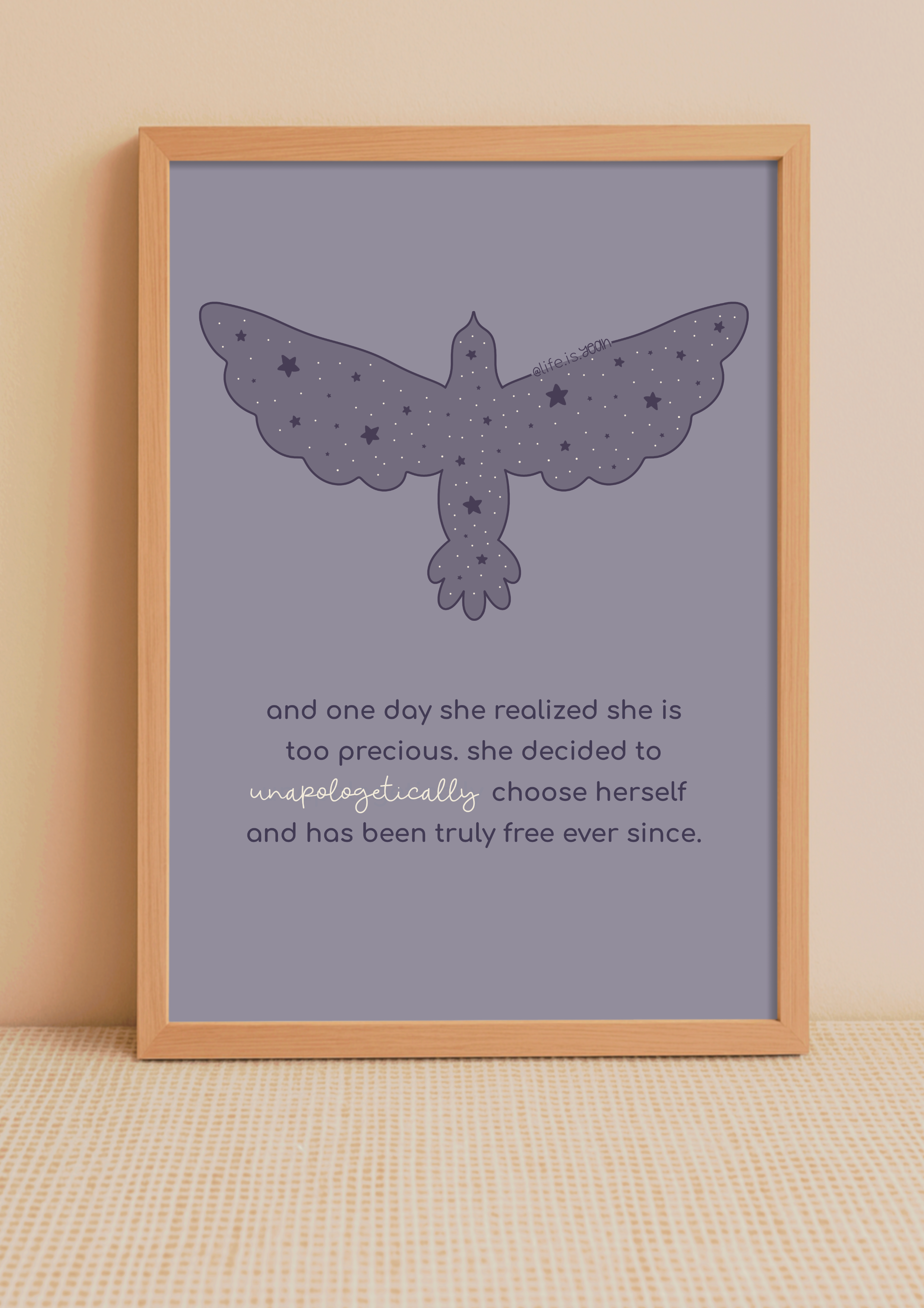 art print *choose yourself*