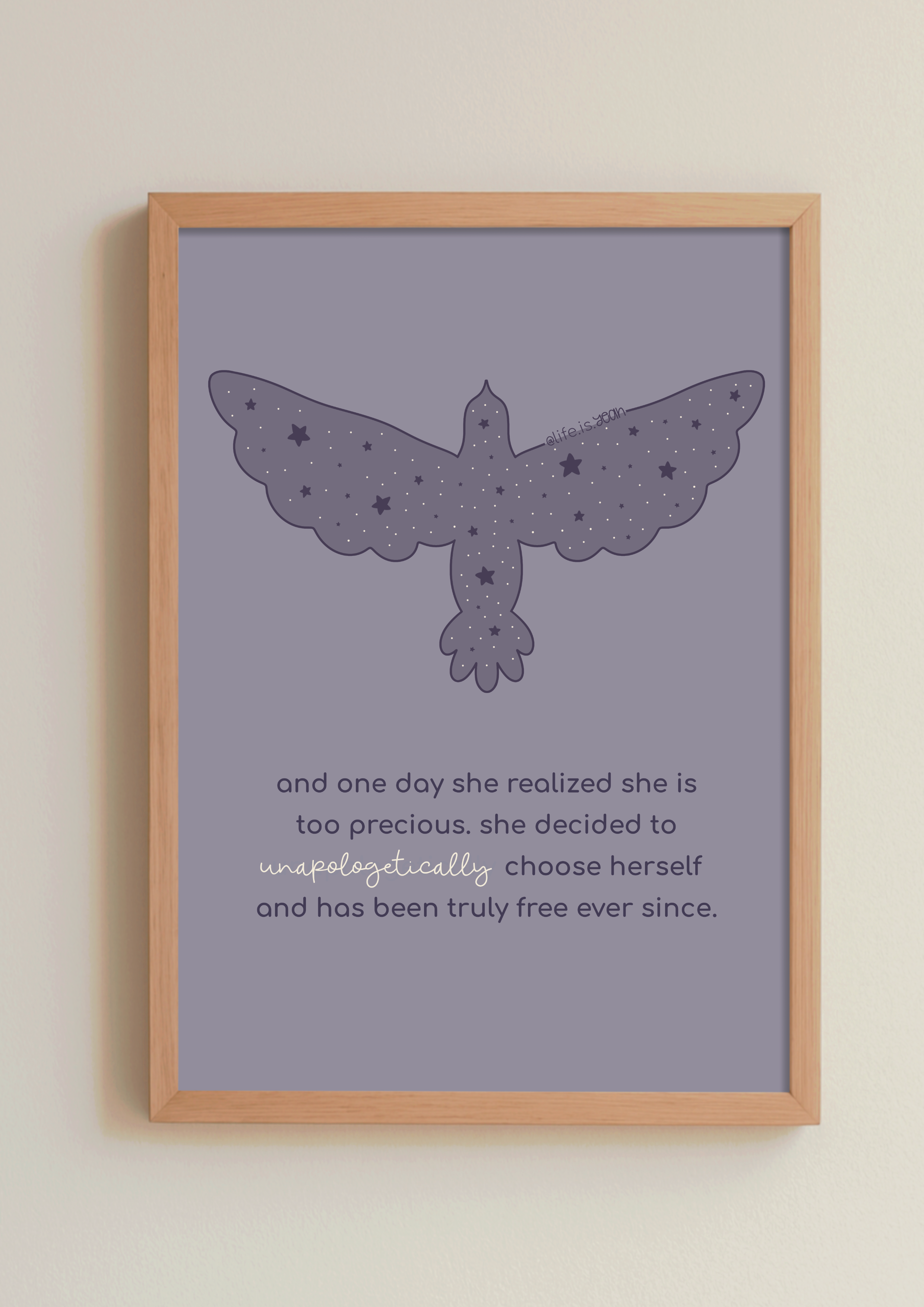 art print *choose yourself*