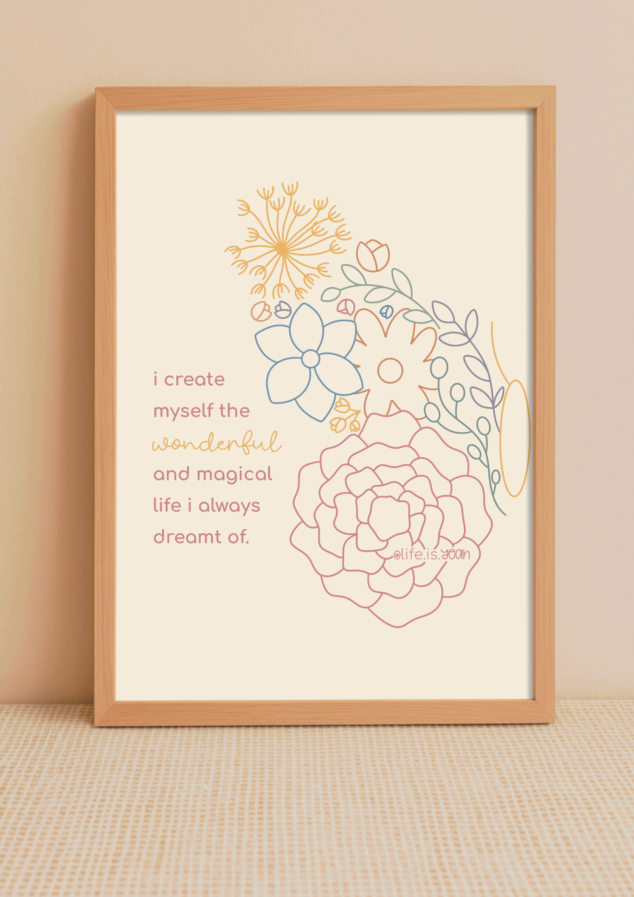 art print *wonderful*