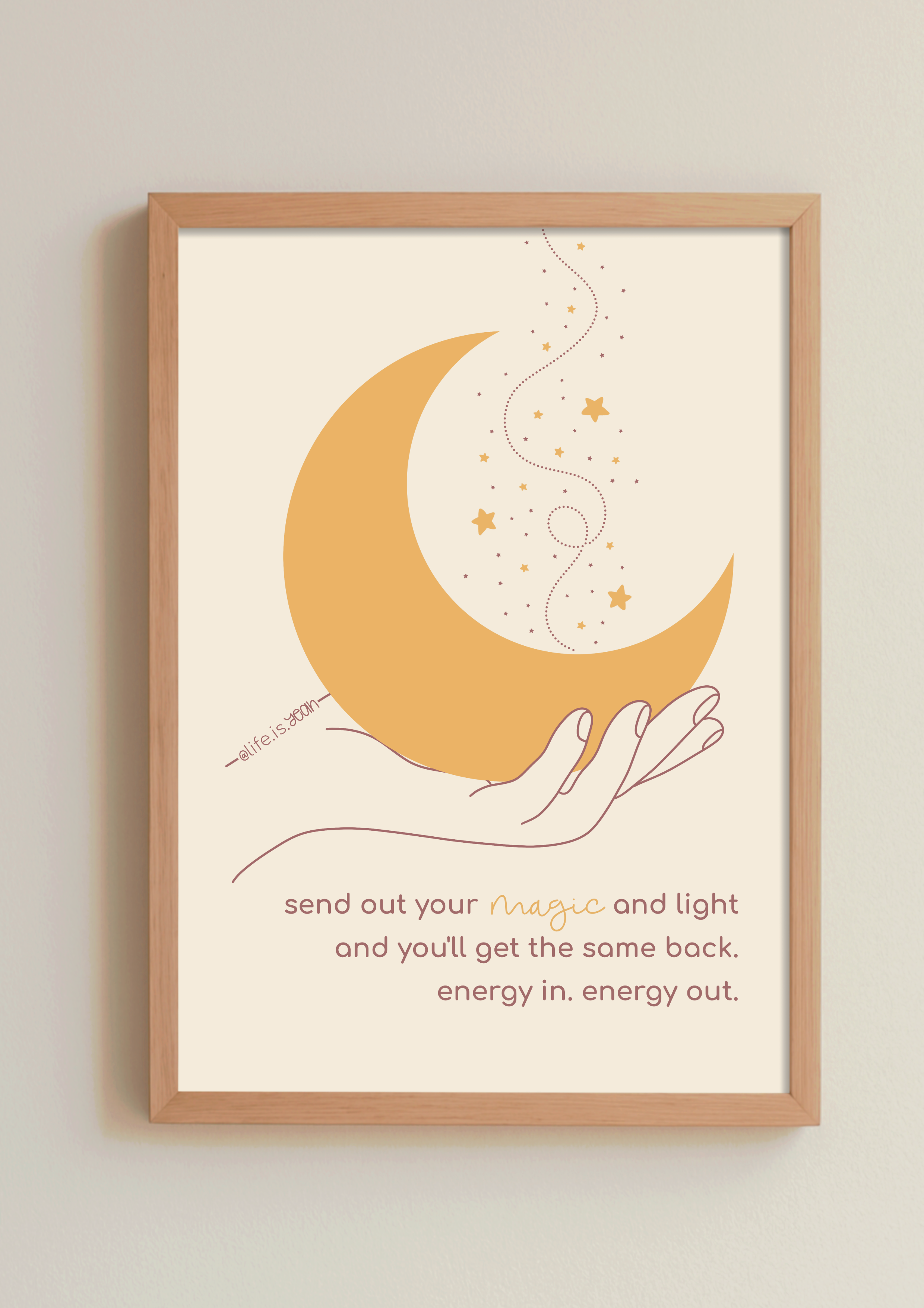 art print *magic energy*