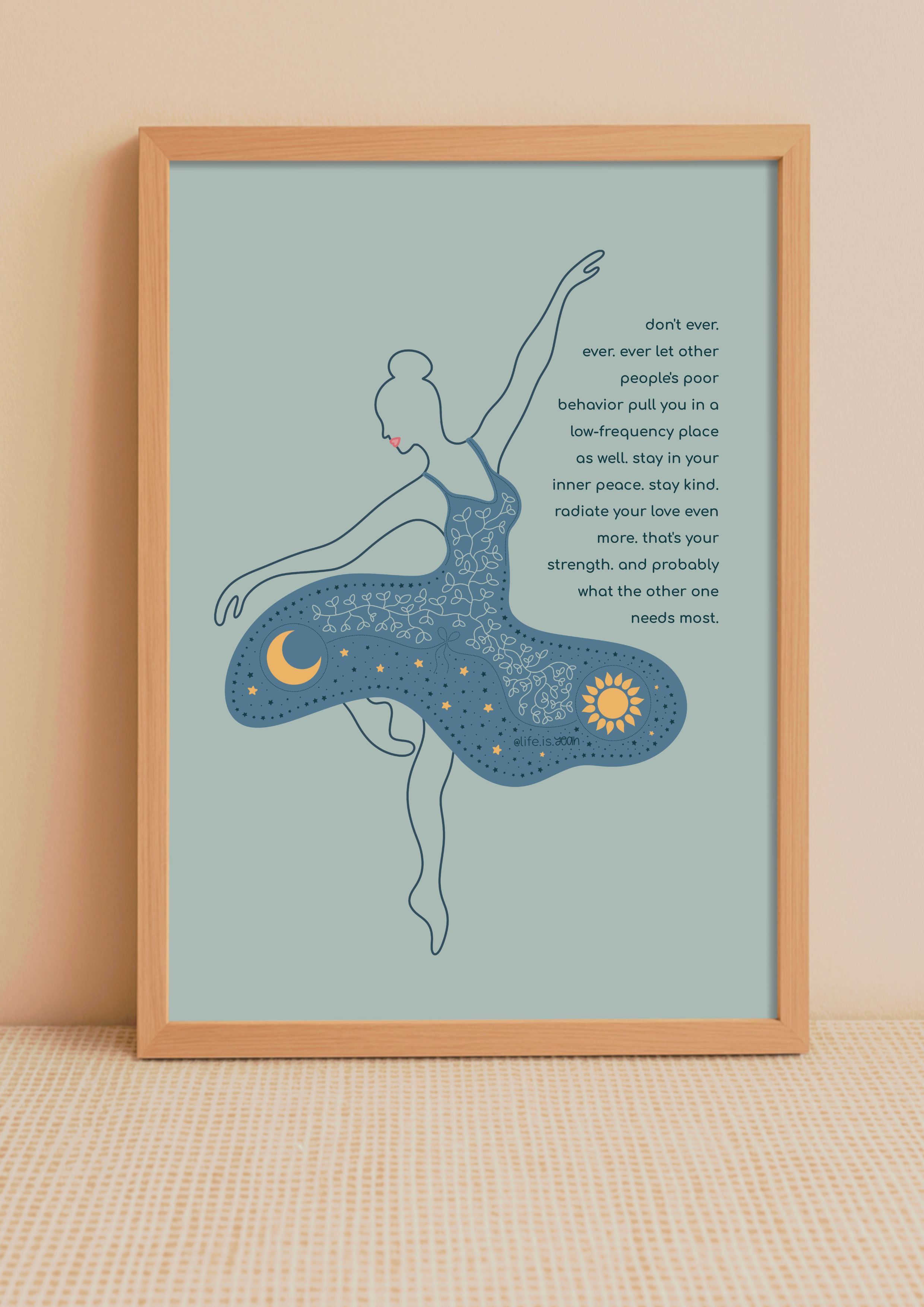 art print *stay kind*