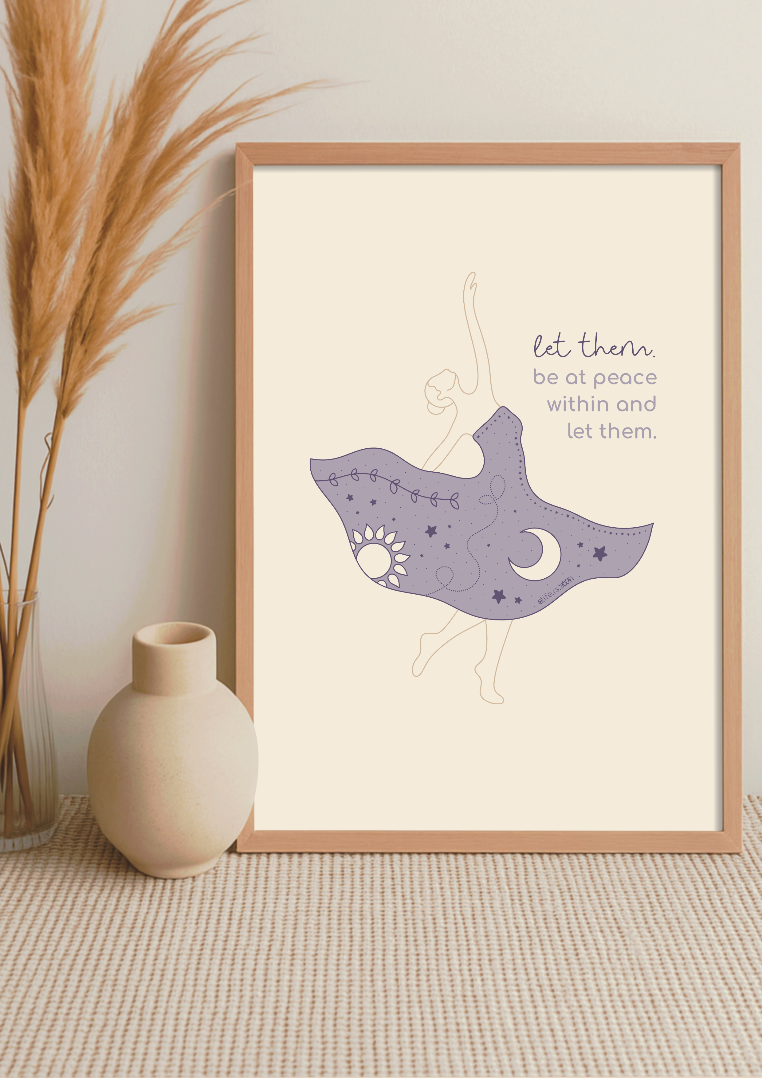 art print *let them*