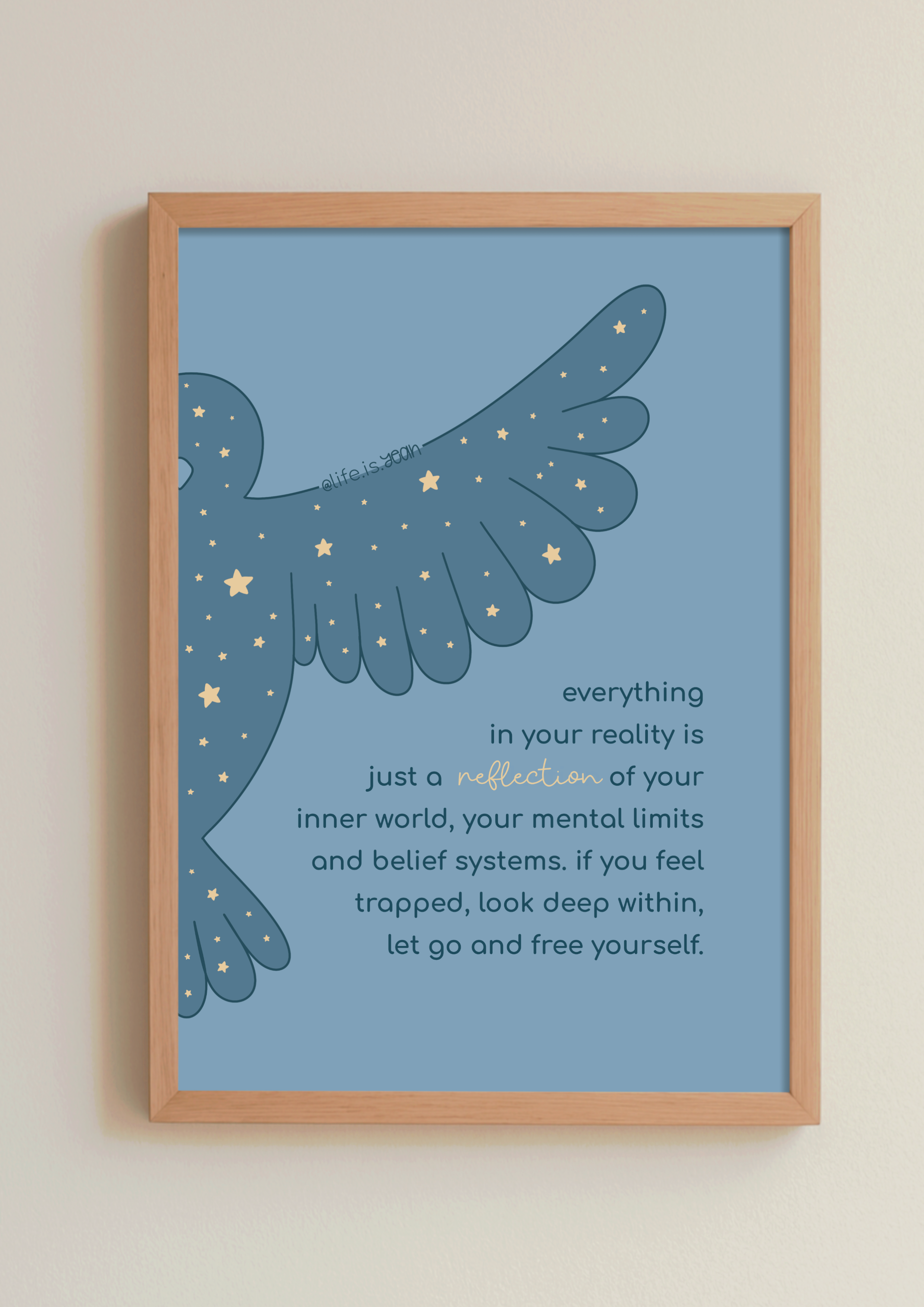 art print *reflection*