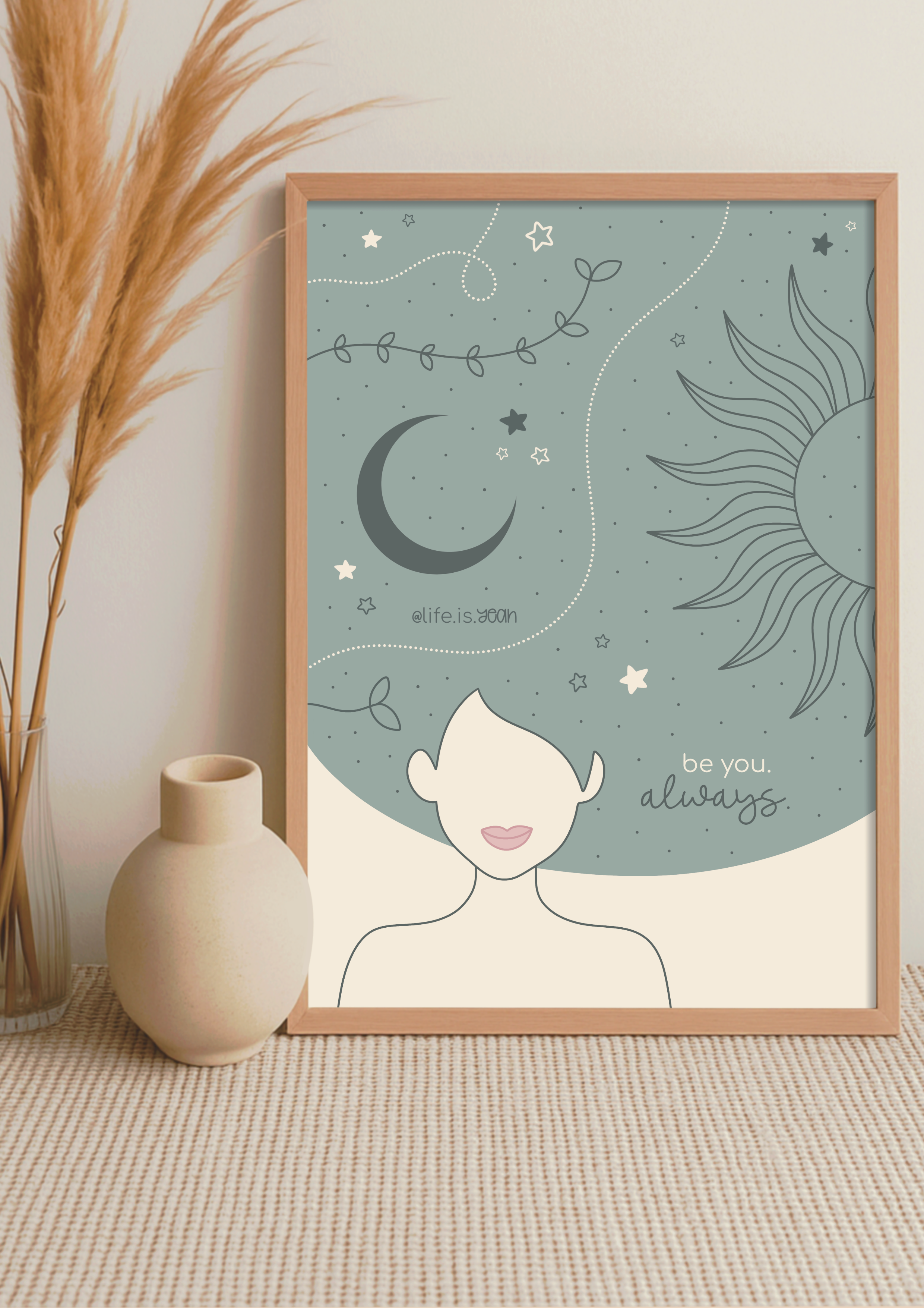 art print *be you*
