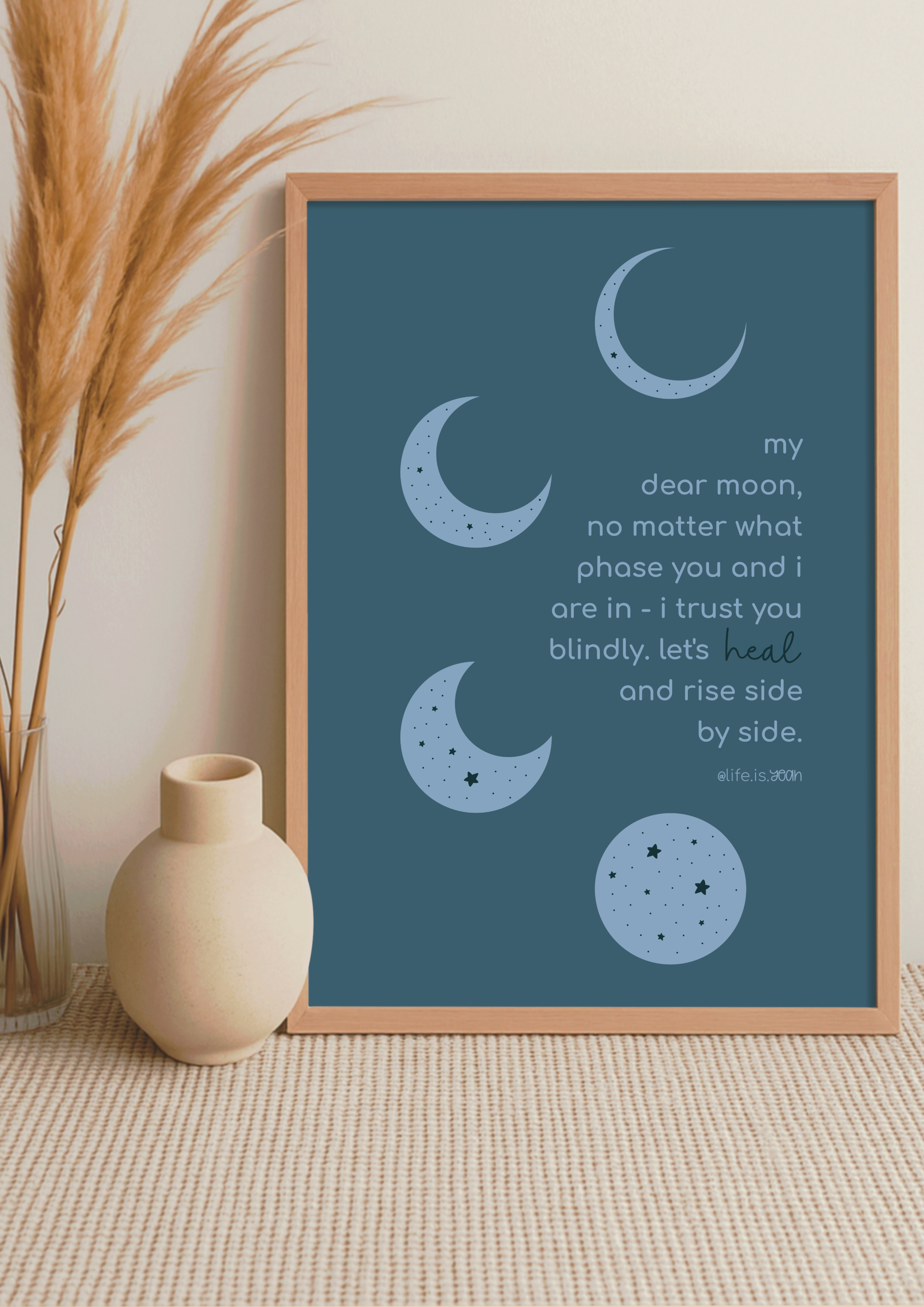 art print *moon phases*