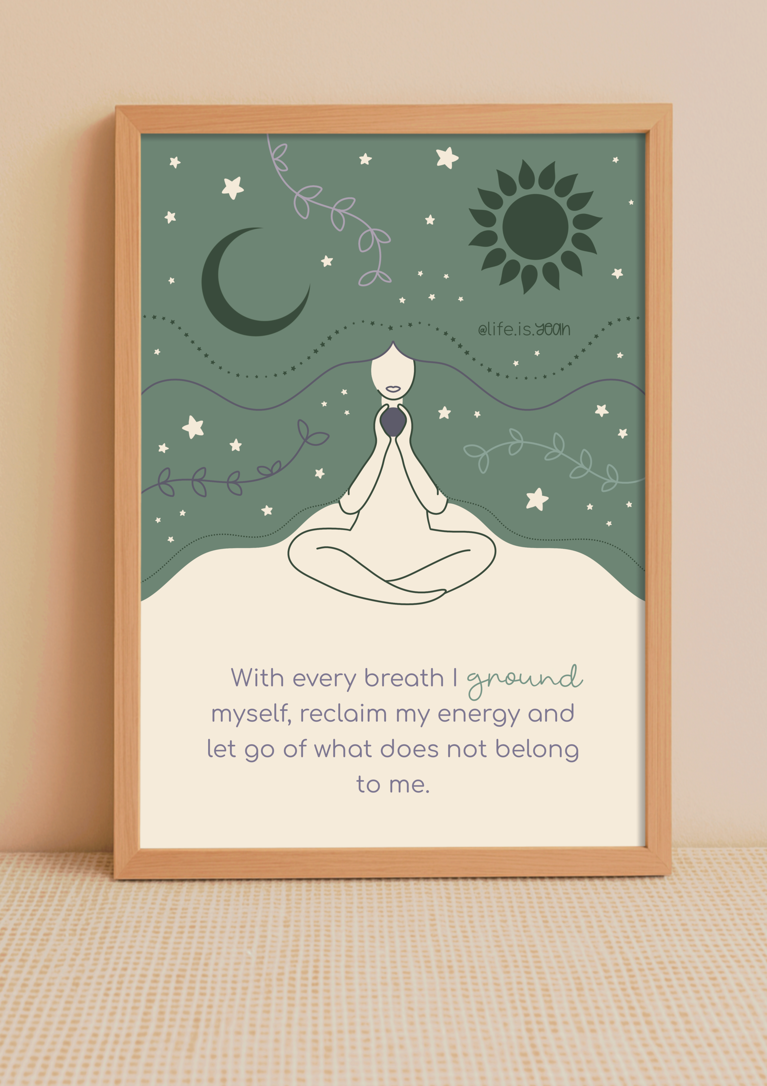 art print *grounding*