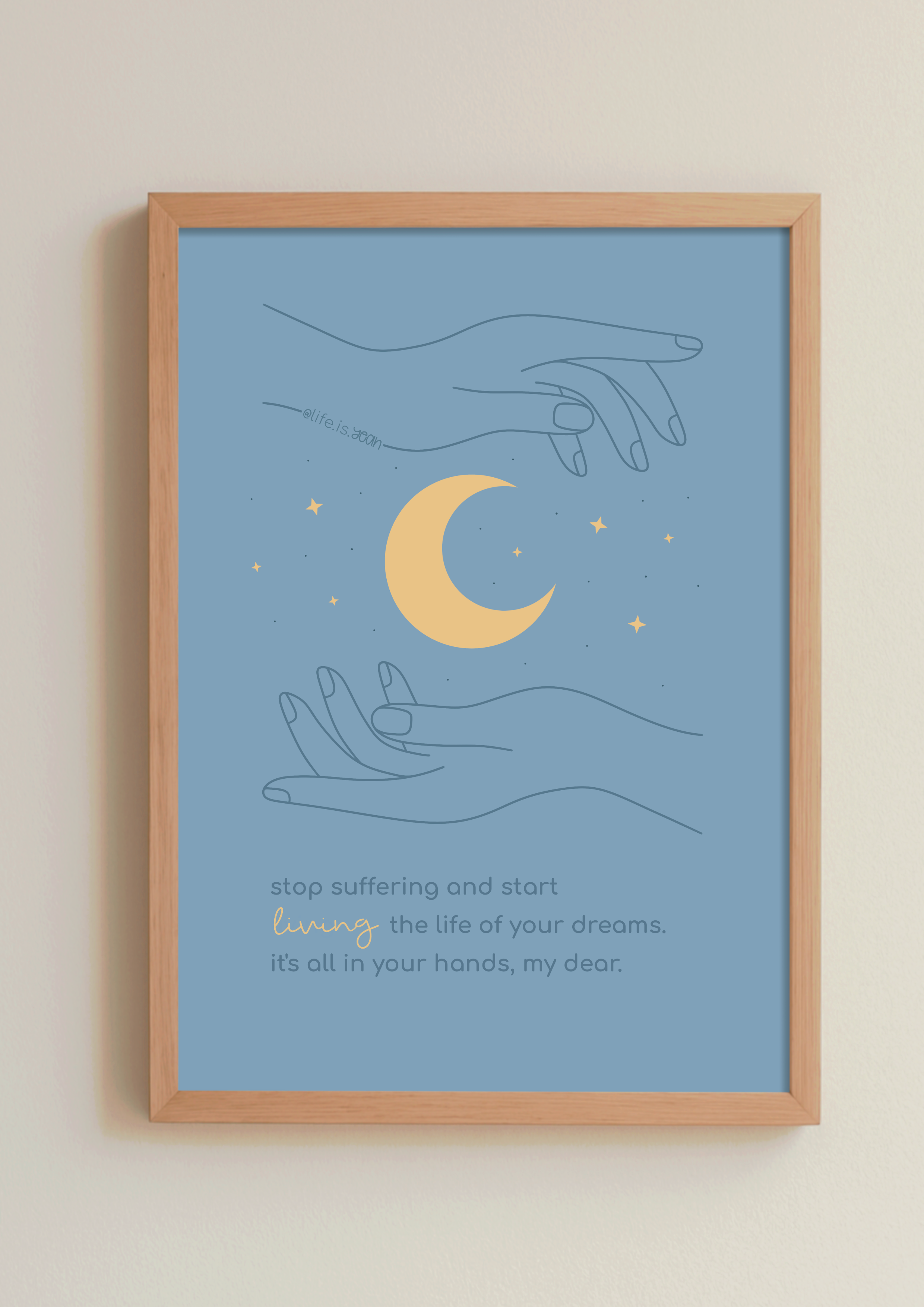 art print *living*