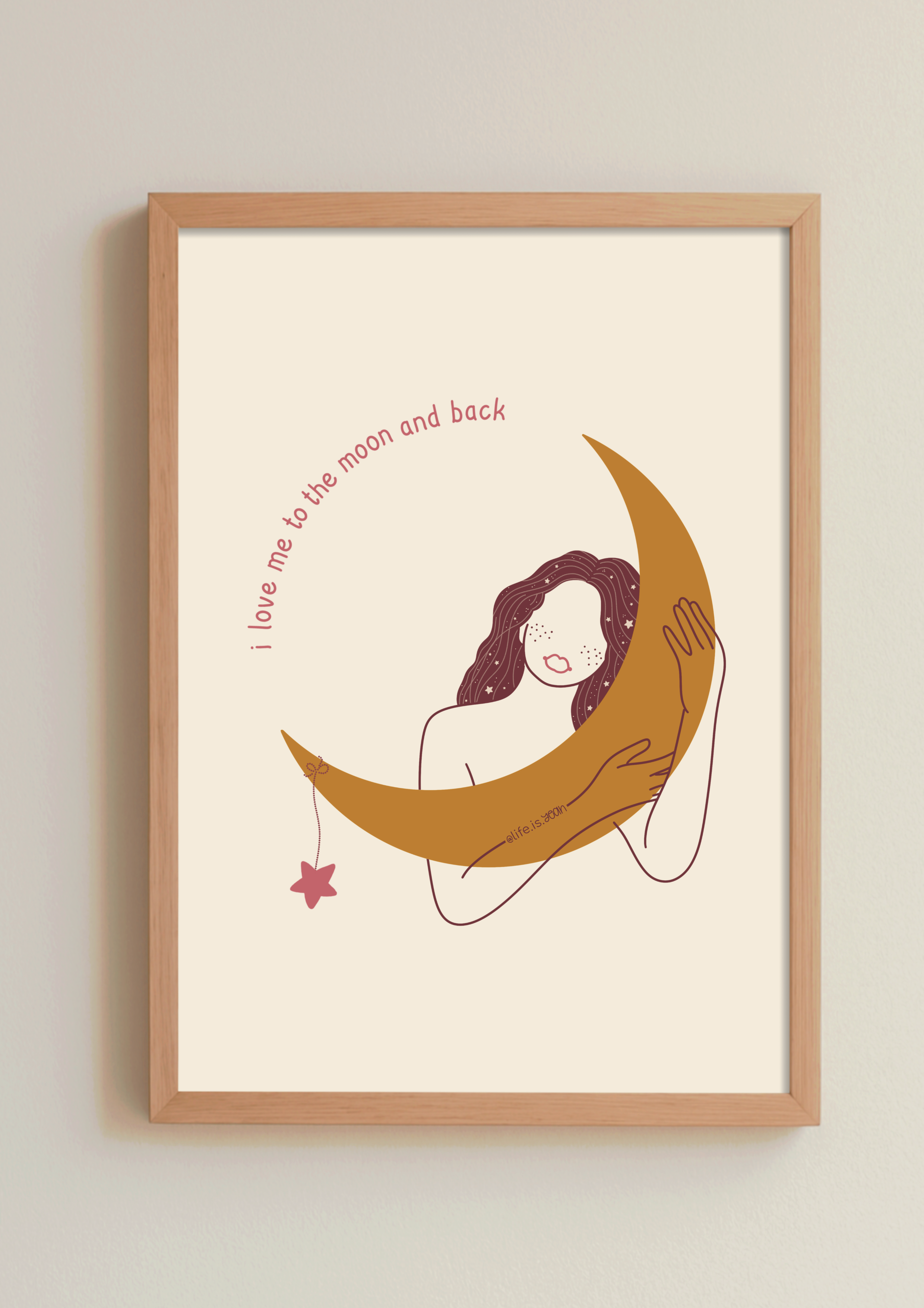 art print *love myself*