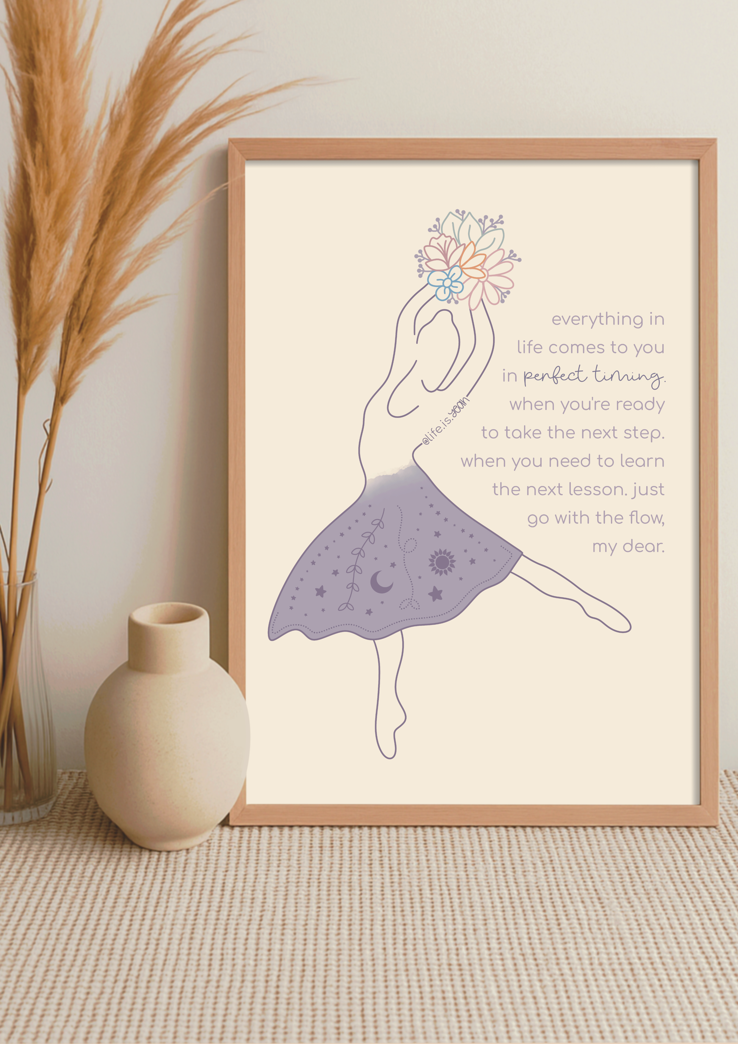 art print *perfect timing*