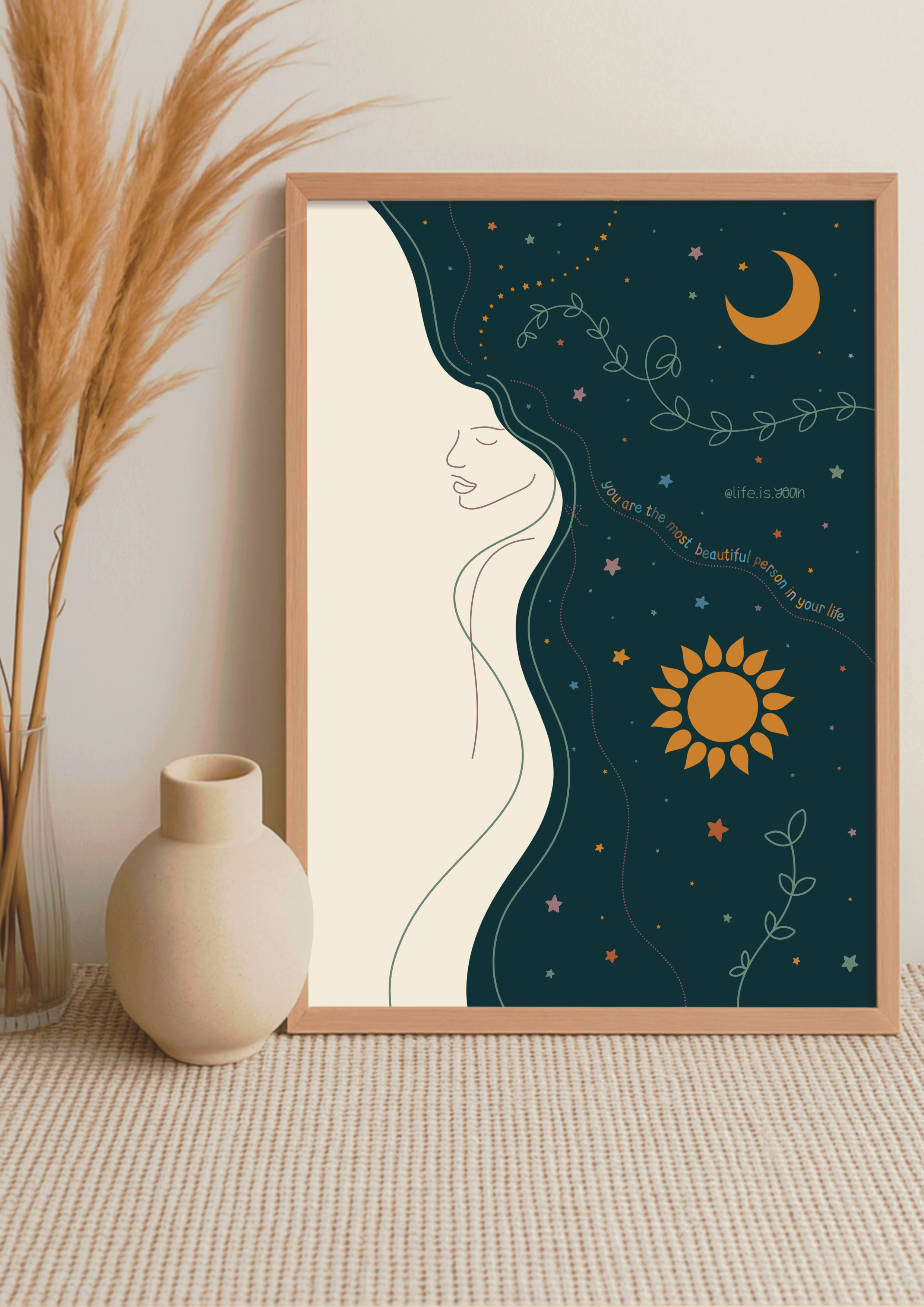 art print *most beautiful*