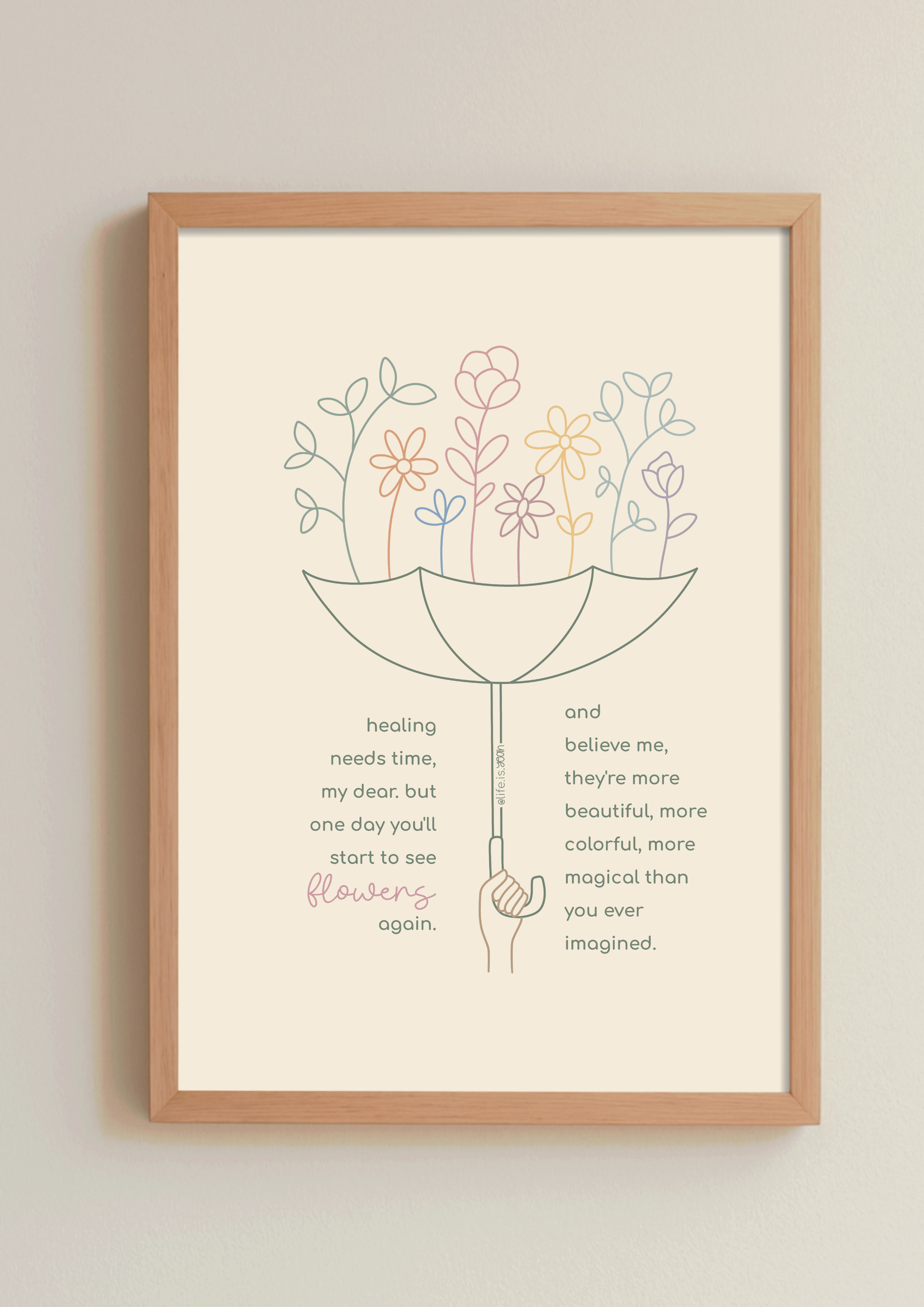 art print *flowers*
