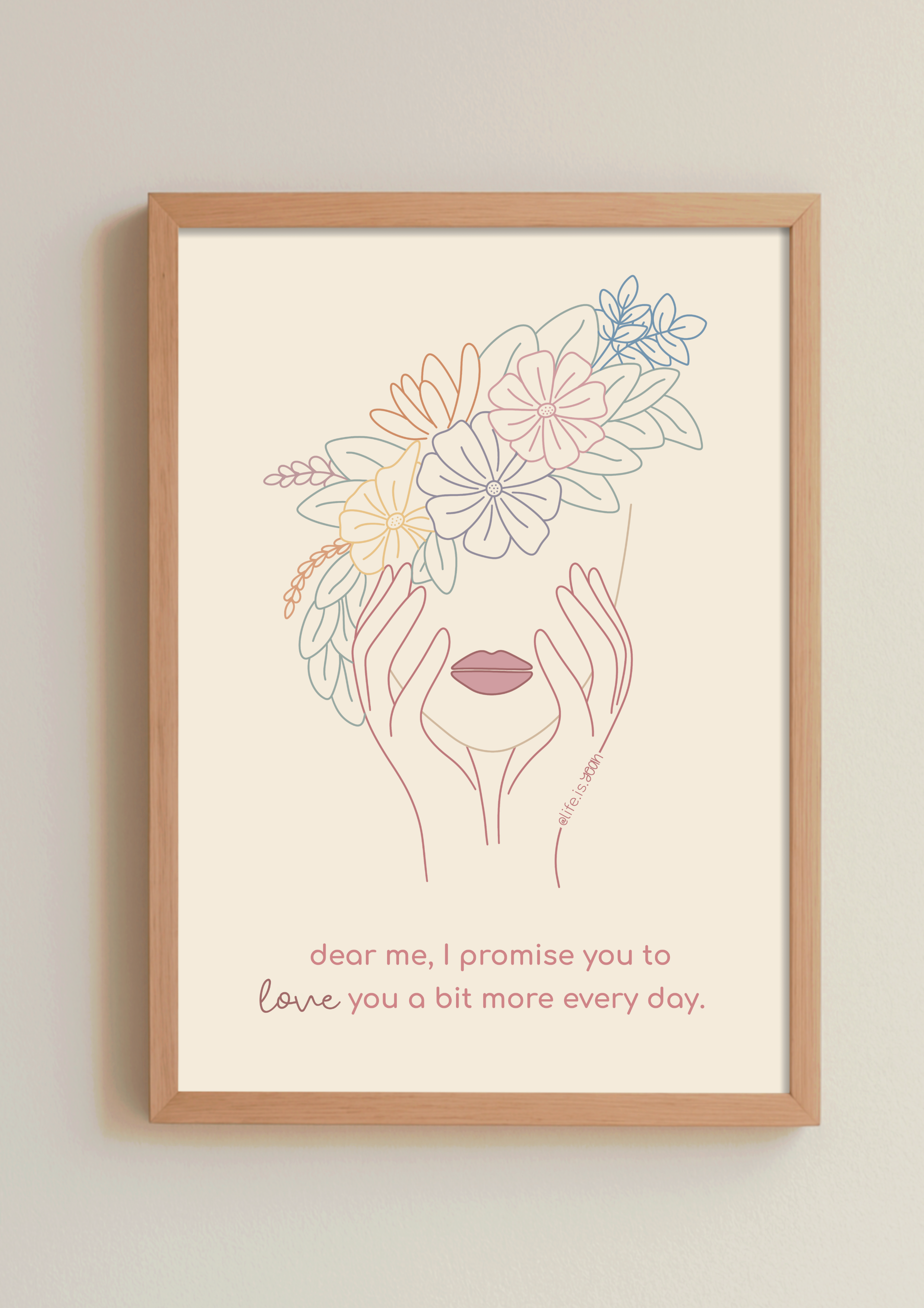 art print *dear me*