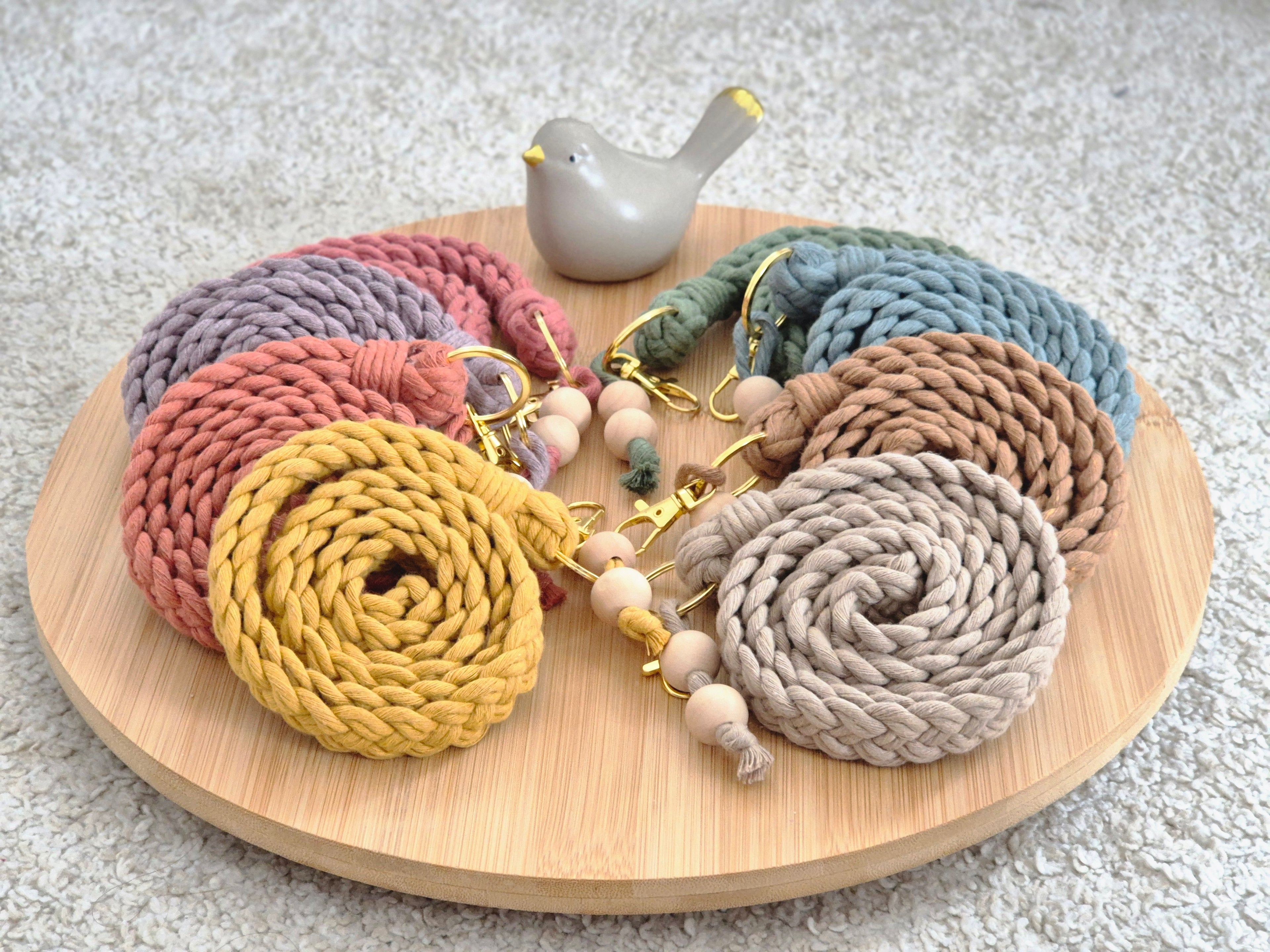 macramé phone lanyard ♡