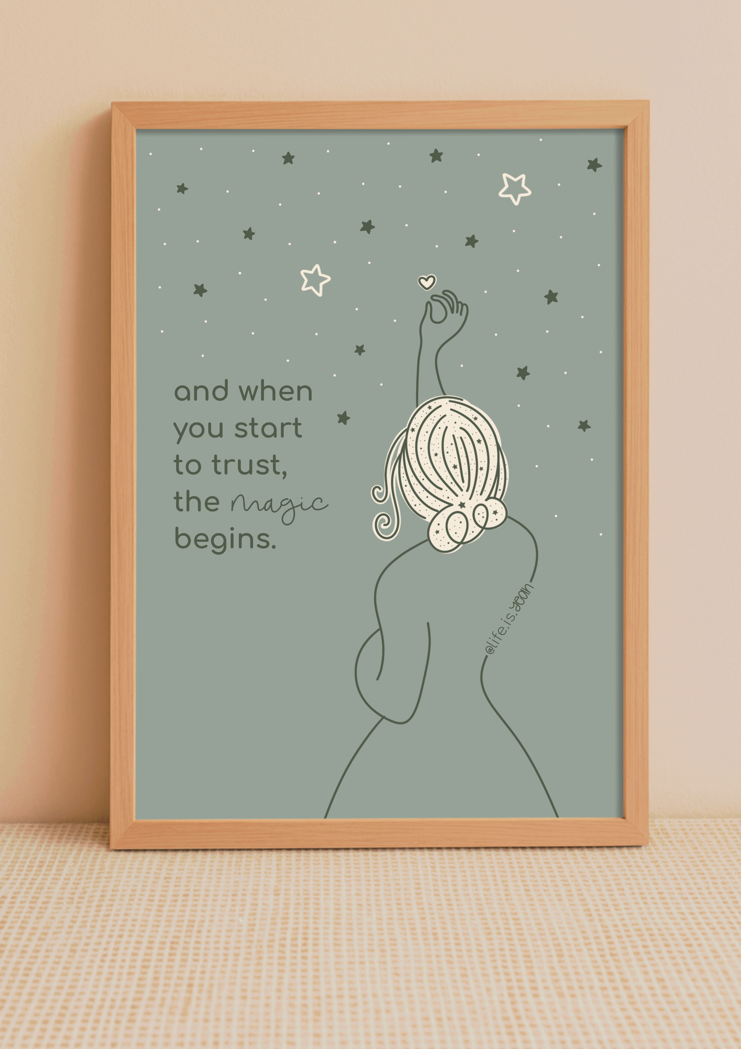 art print *magic begins*