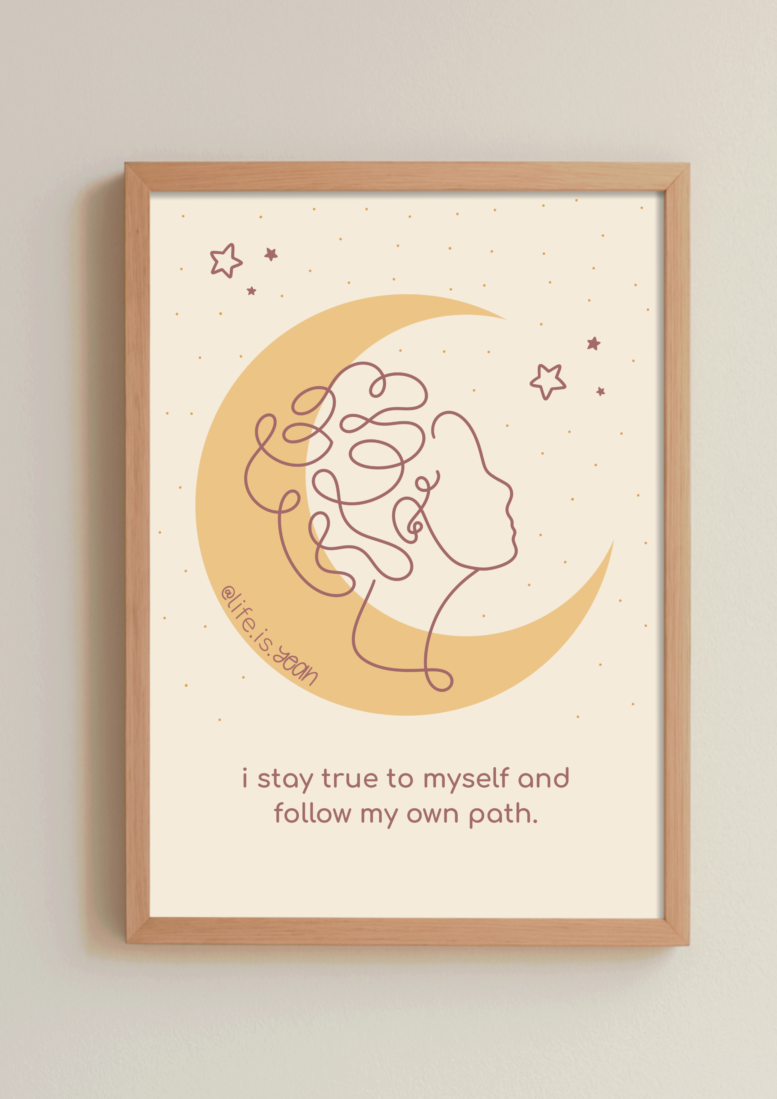 art print *stay true*