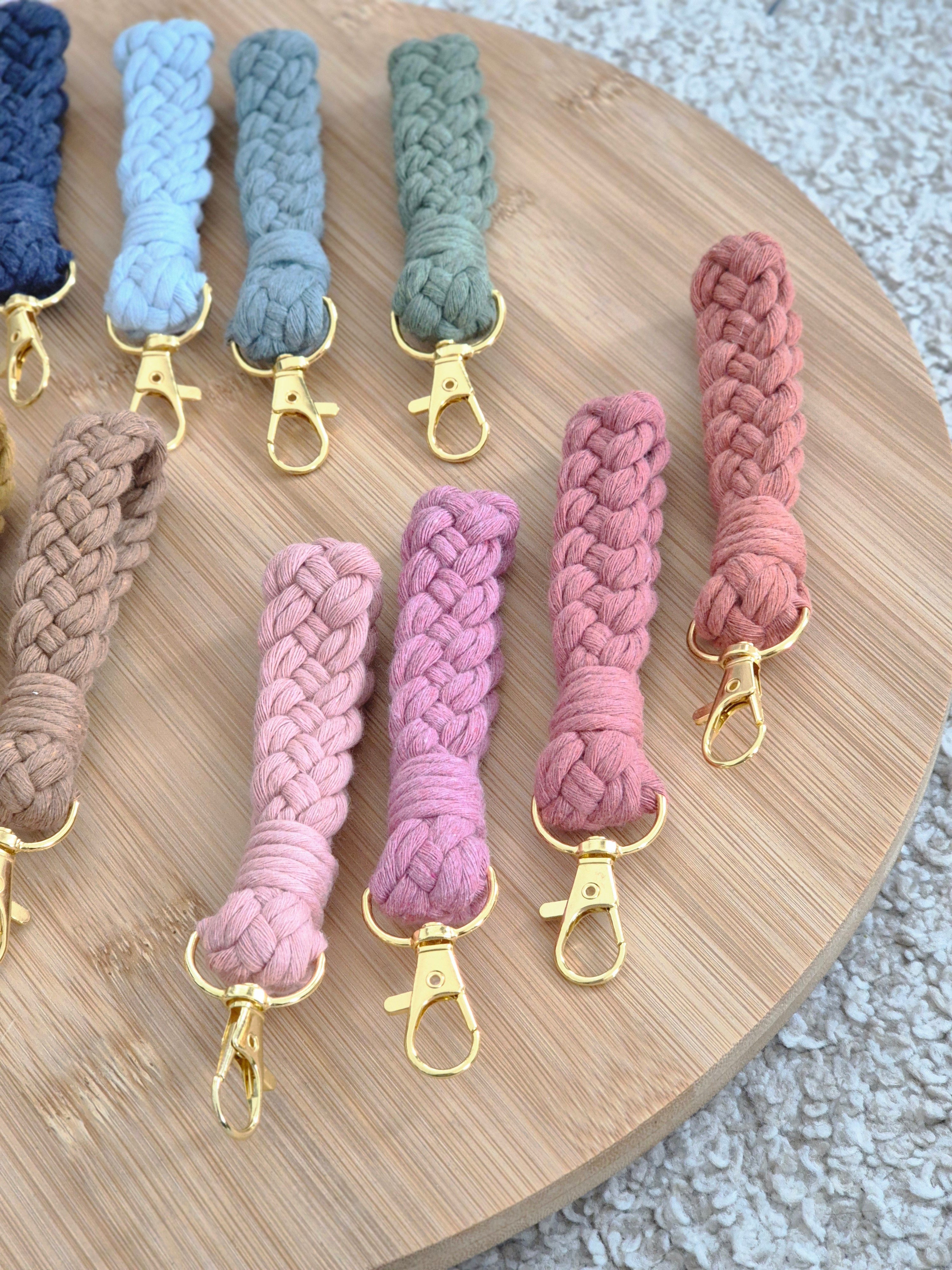 macramé keychains ♡ small