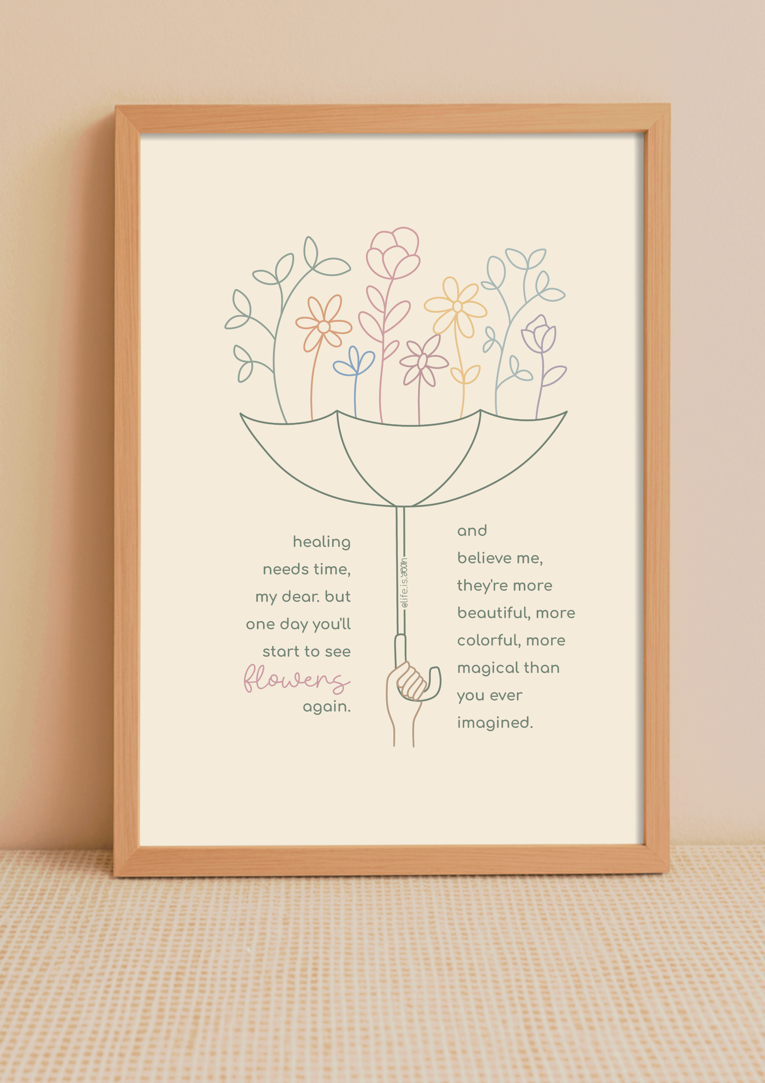 art print *flowers*