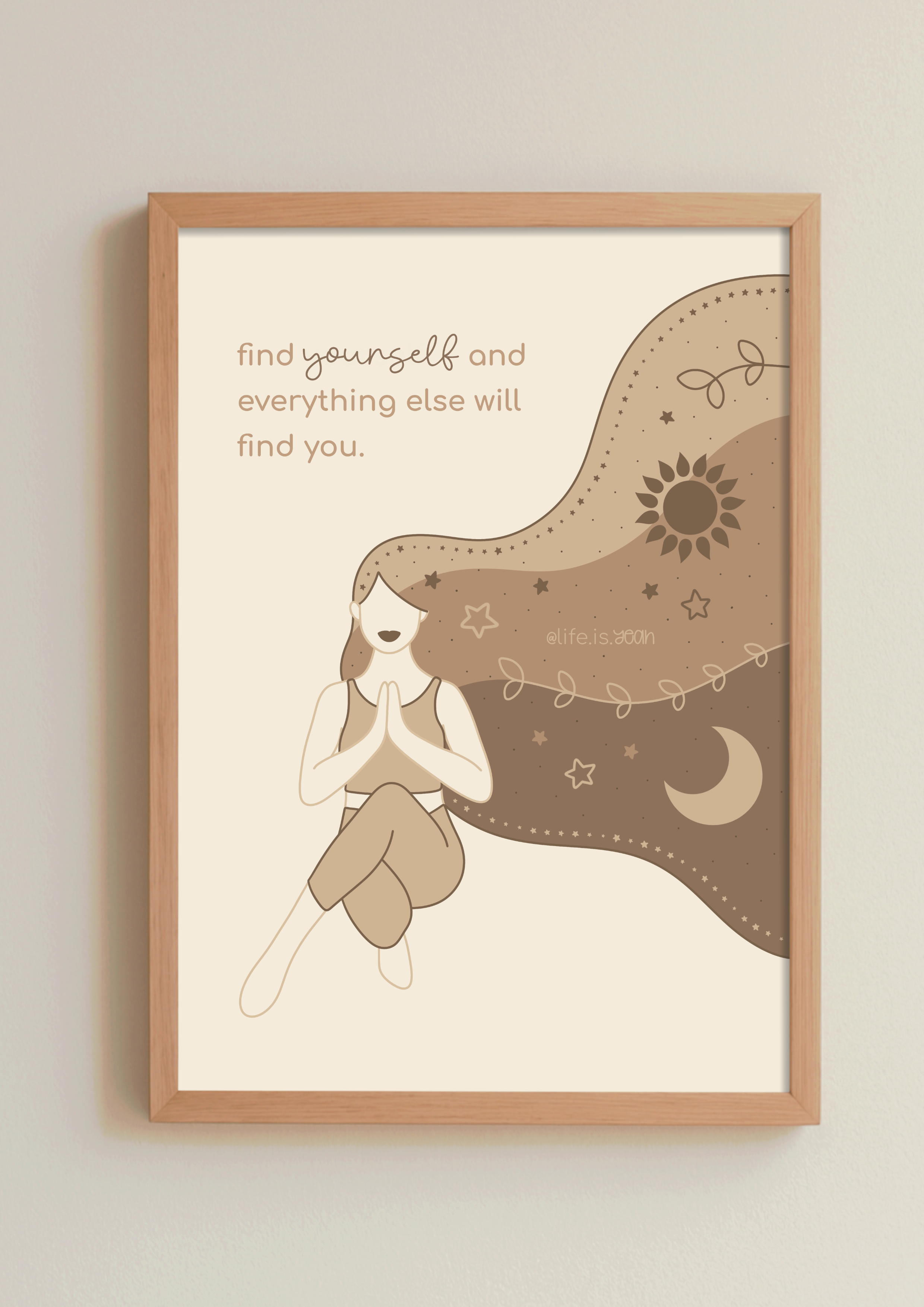 art print *find yourself*