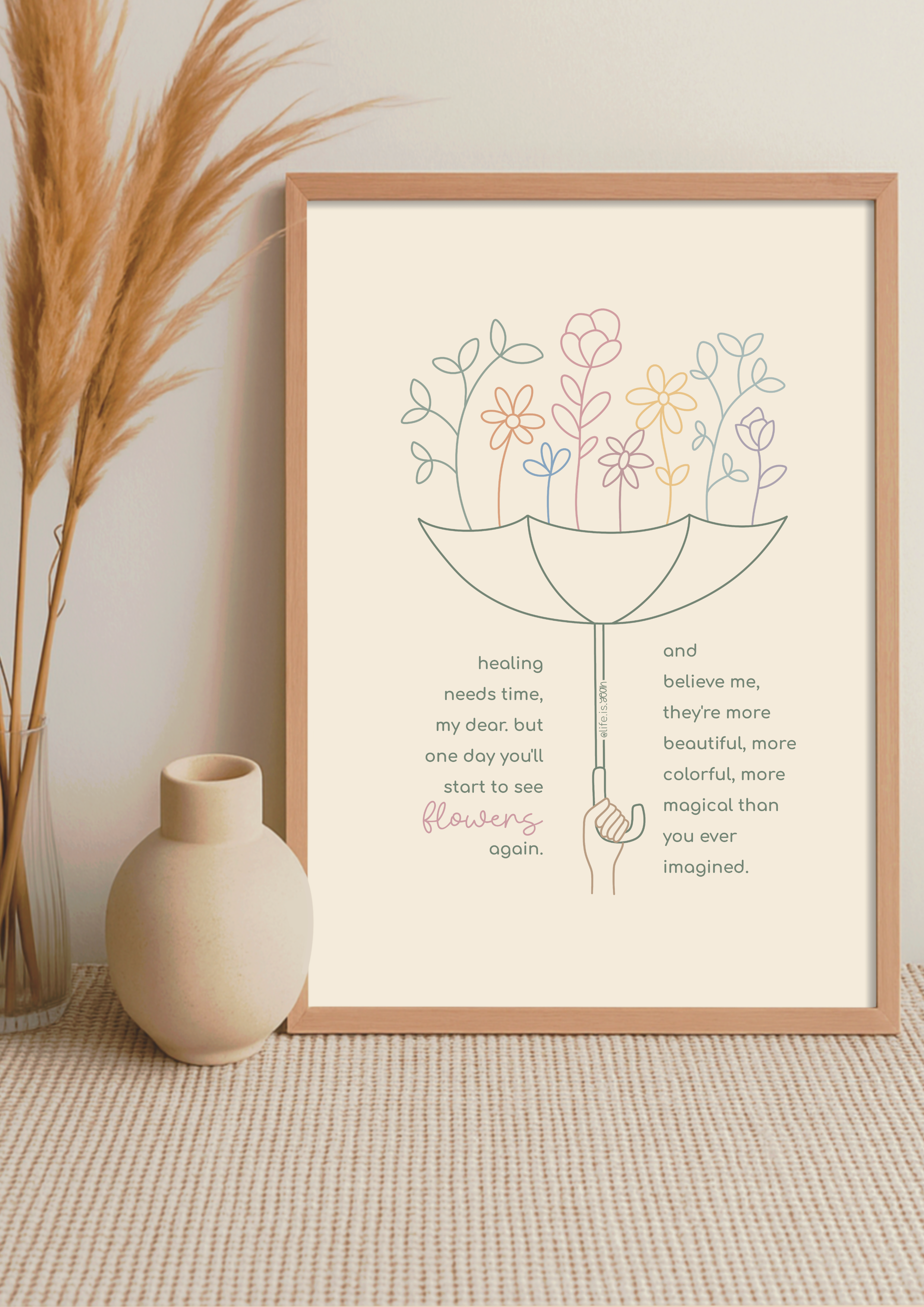 art print *flowers*