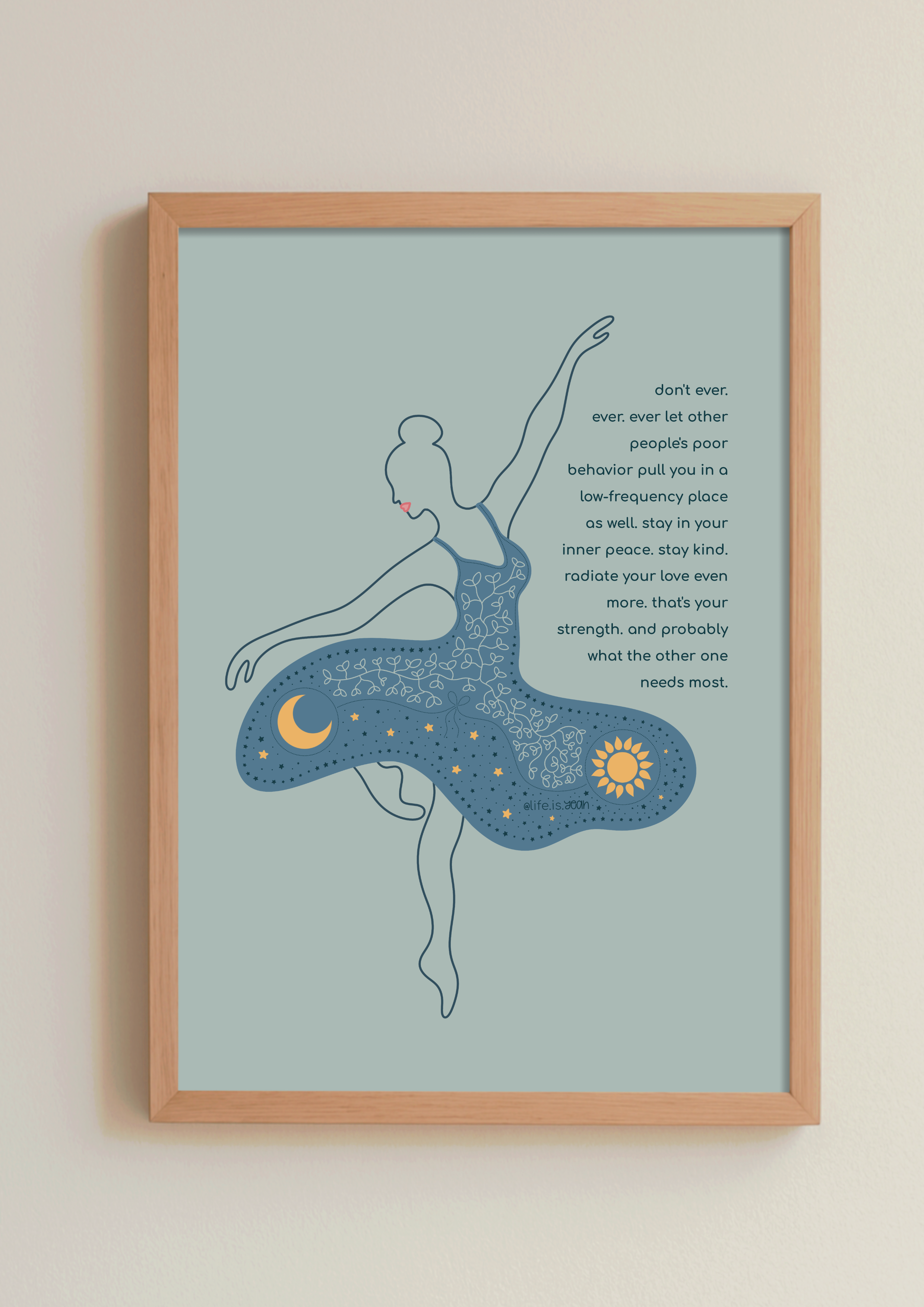 art print *stay kind*