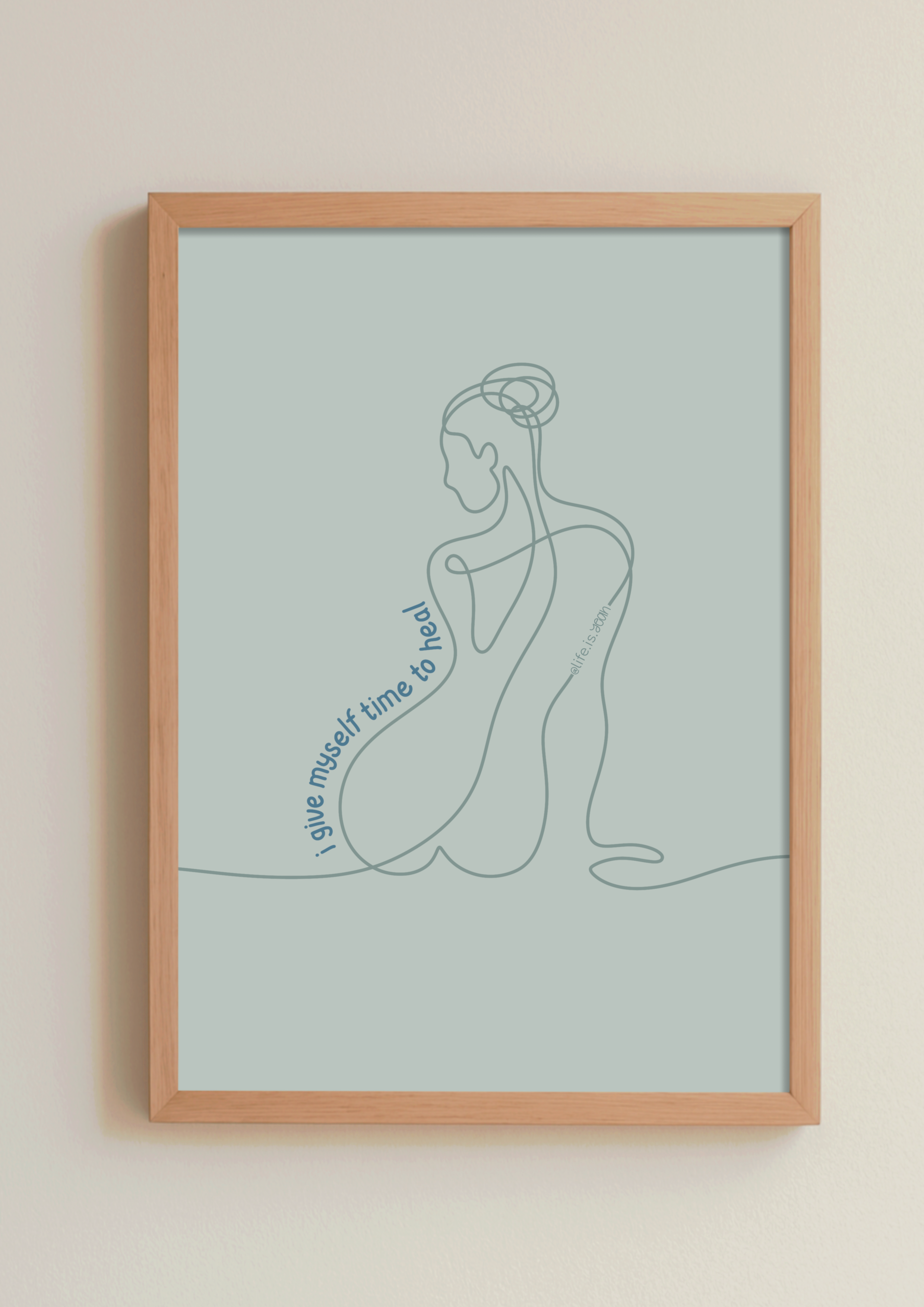 art print *time to heal*