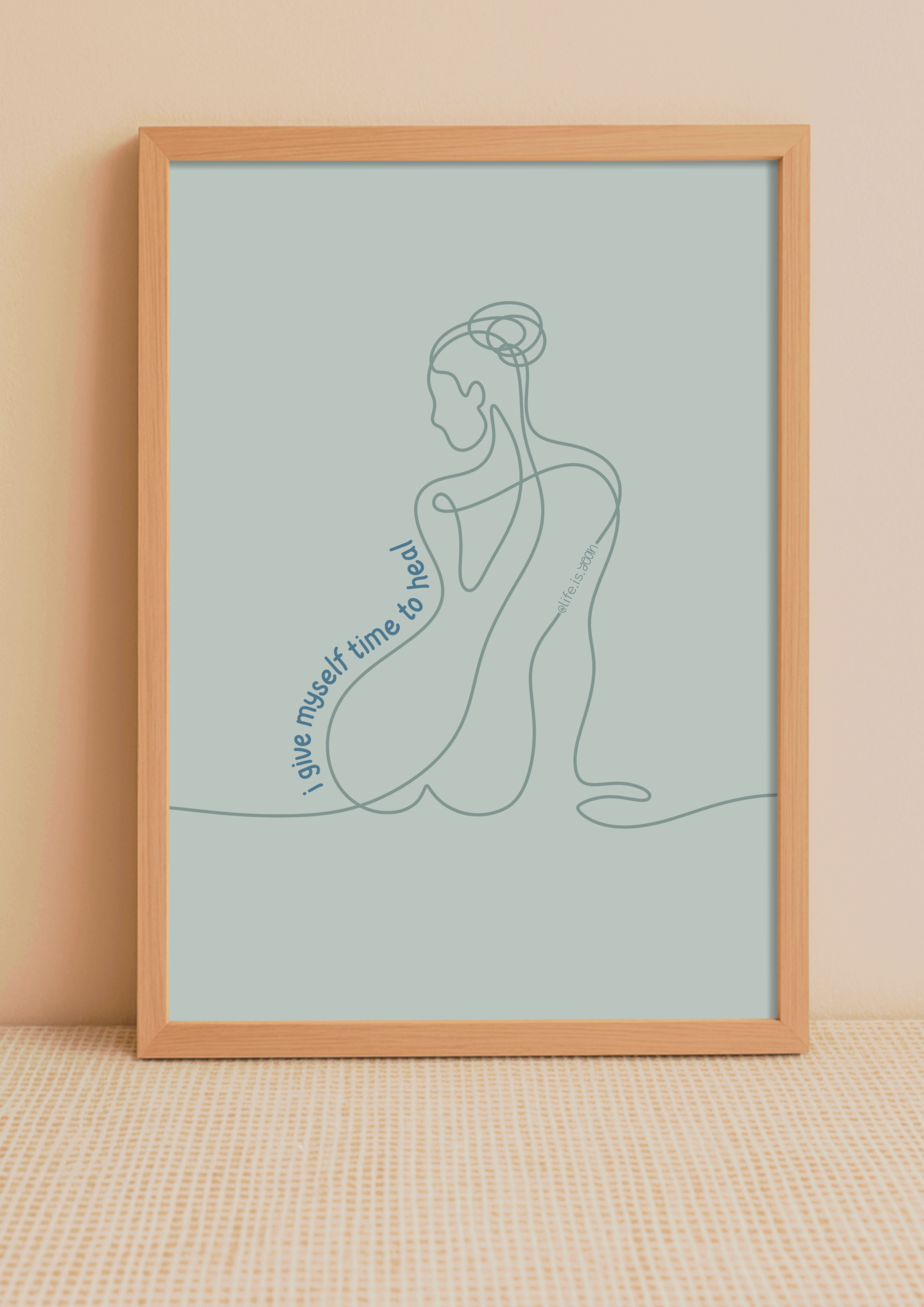art print *time to heal*