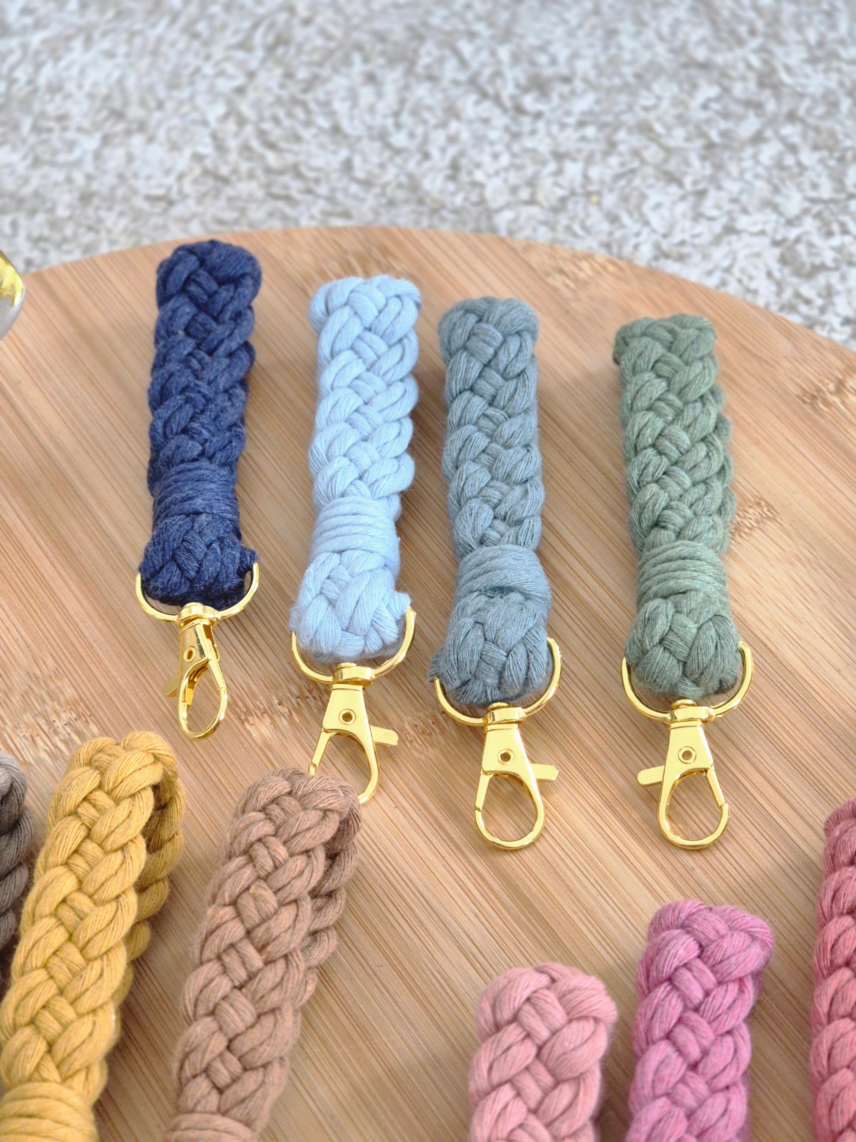 macramé keychains ♡ small